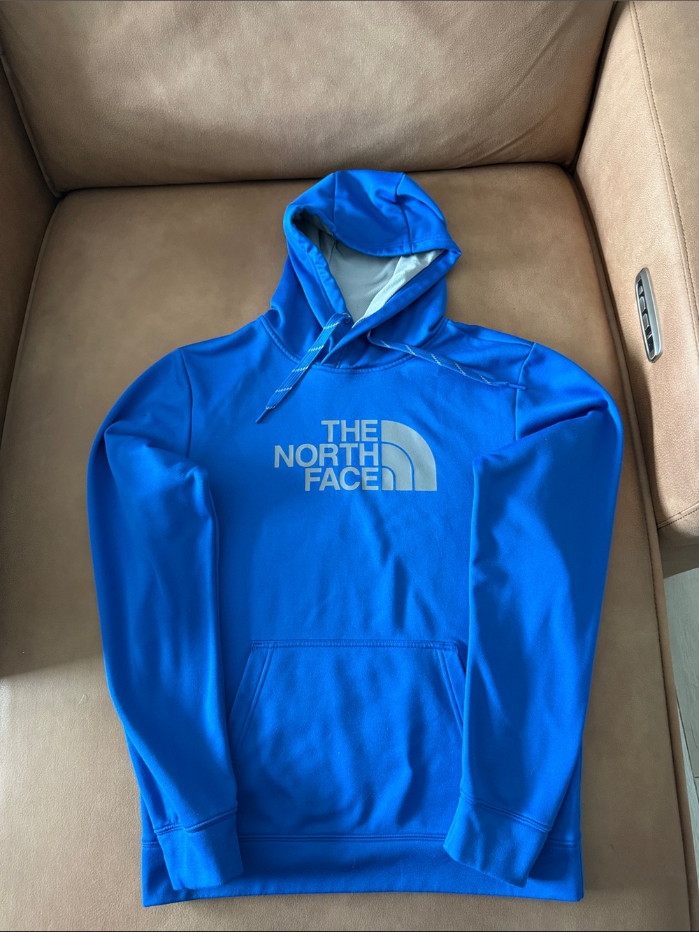 The North Face Men's Royal Blue Crewneck Hoodie